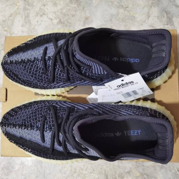 Adidas Yeezy Boost 350 V2 sports casual shoes Black Sesame FZ5000 size US10 - Picture 5 of 8